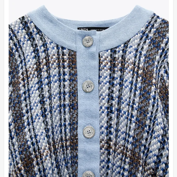 ✨Brand new Zara Combination Textured Crop Top(ONLY) - Picture 5 of 7